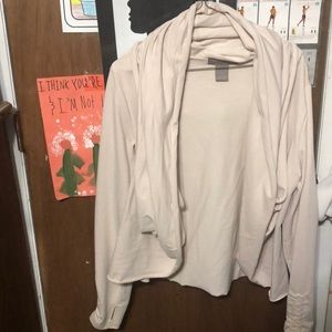 Ladies sweatshirt jacket